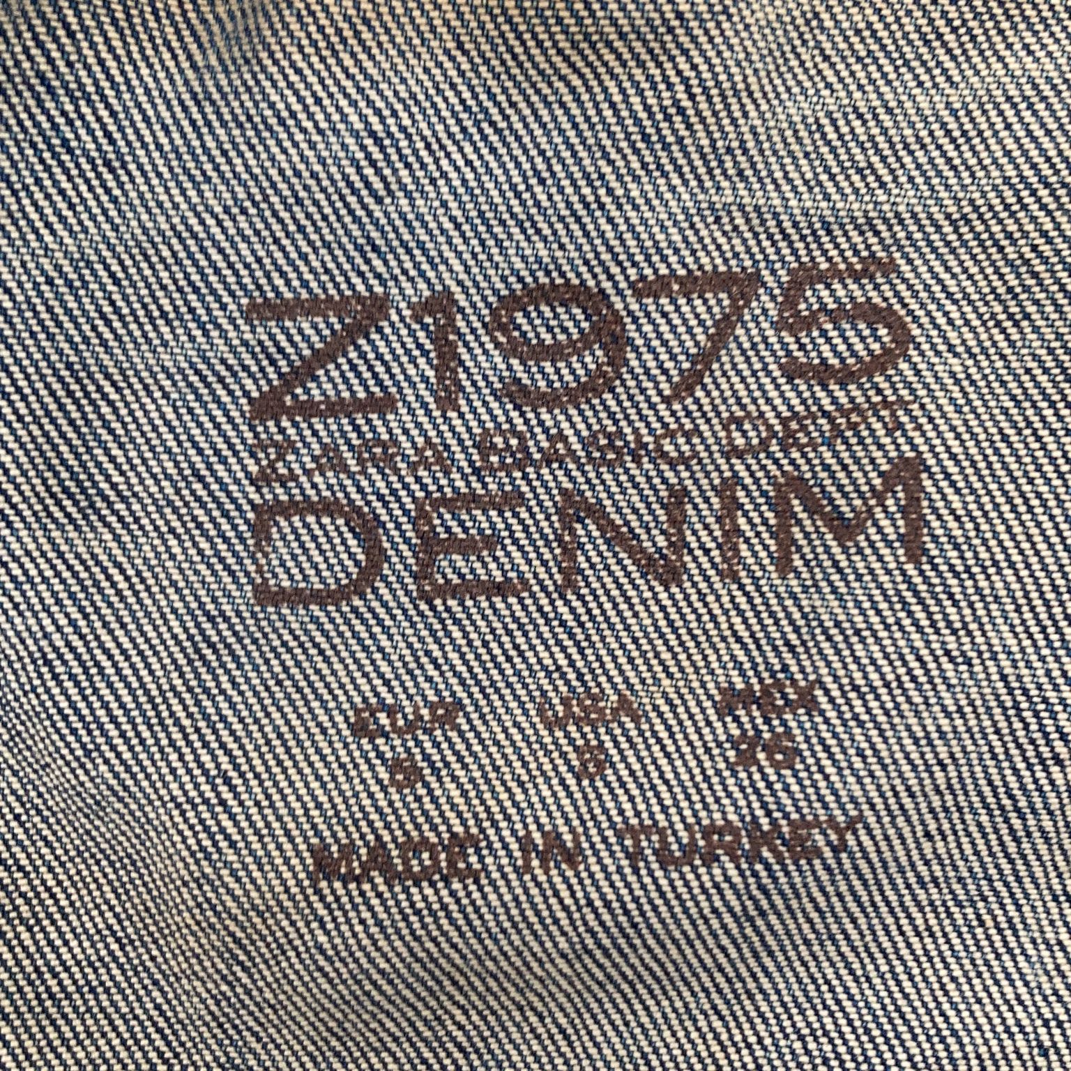 Zara Z1975 Denim