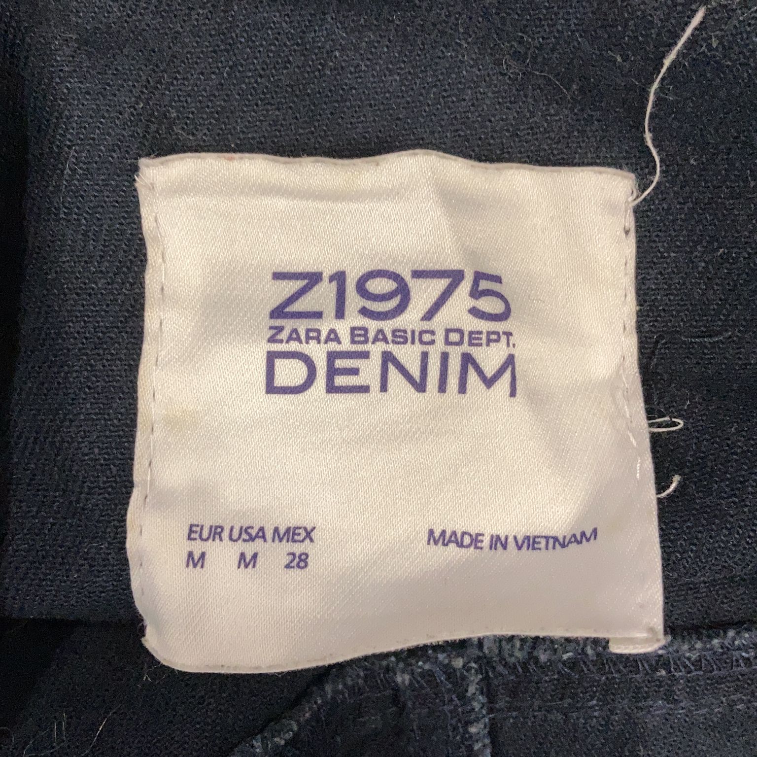 Zara Basic Z1975 Denim