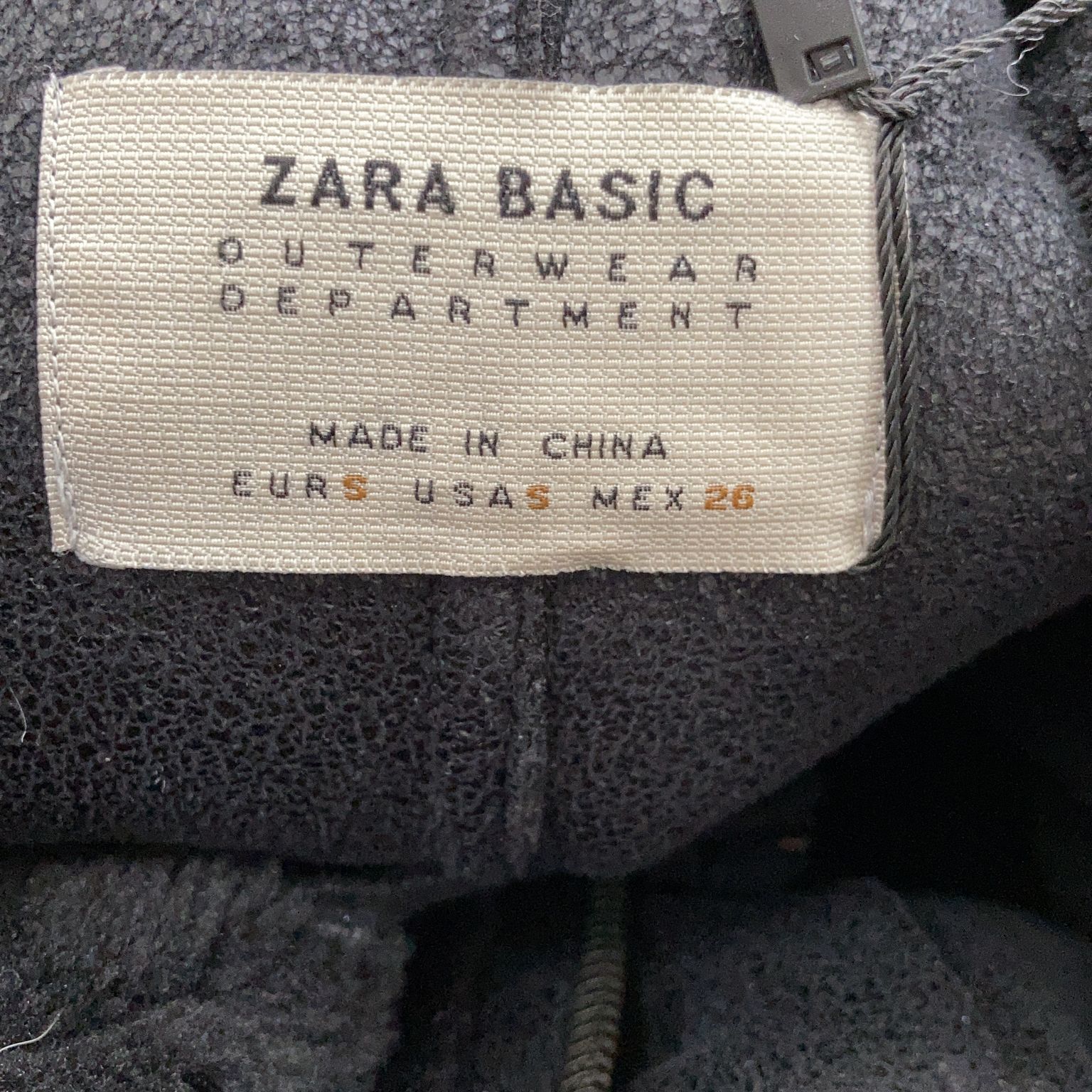 Zara Basic Outerwear