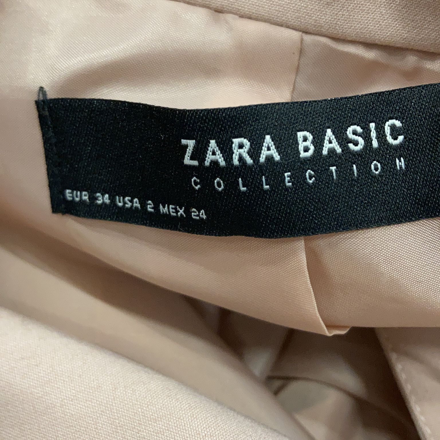 Zara Basic Collection