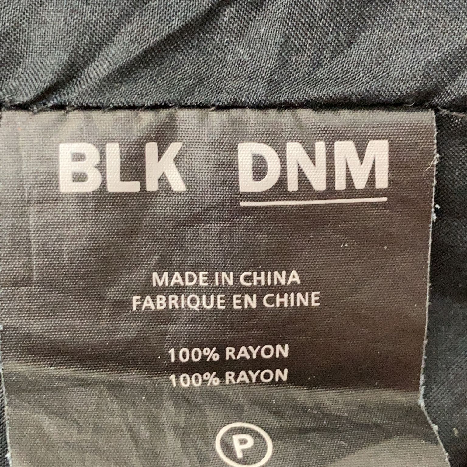 BLK DNM