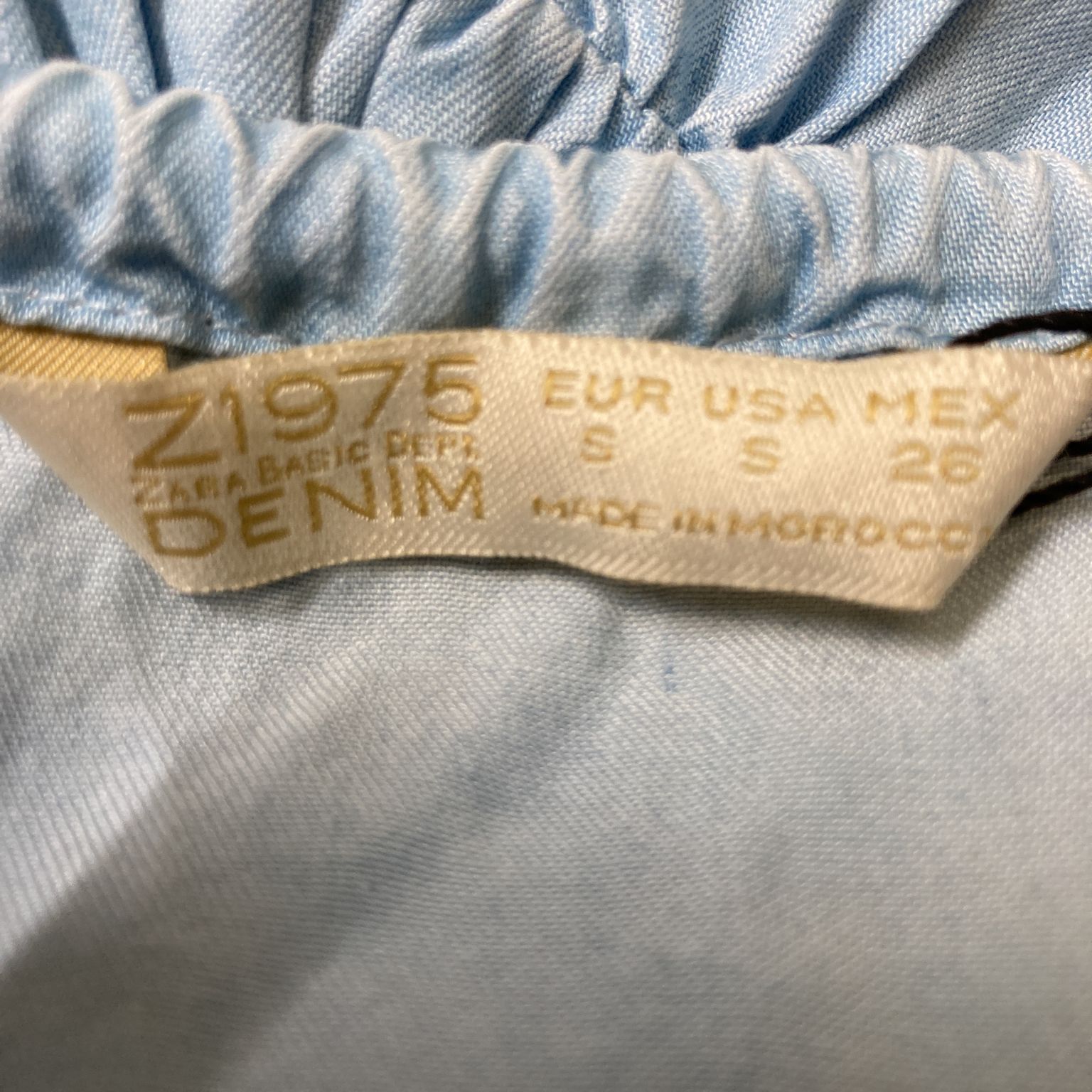 Zara Denim