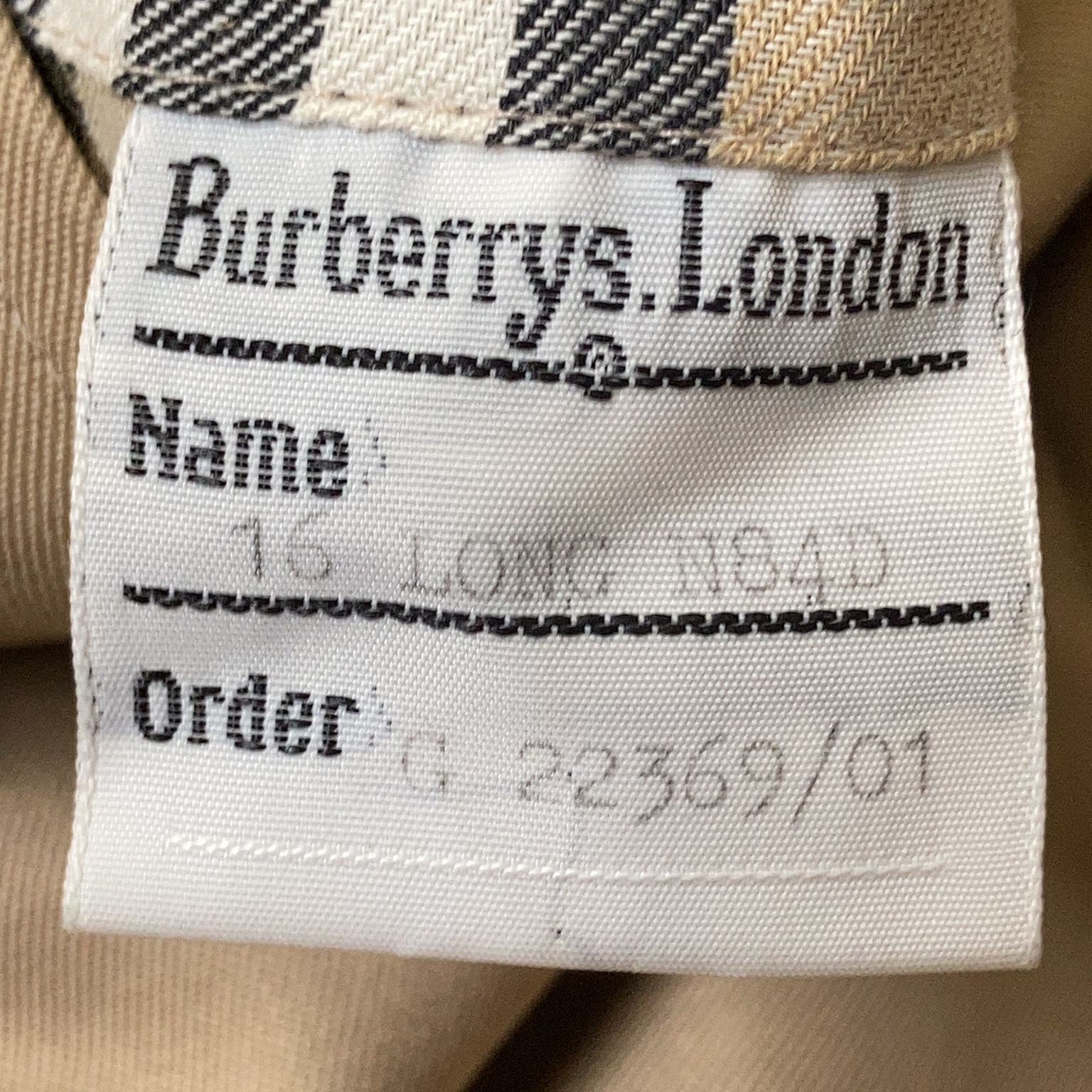 Burberrys