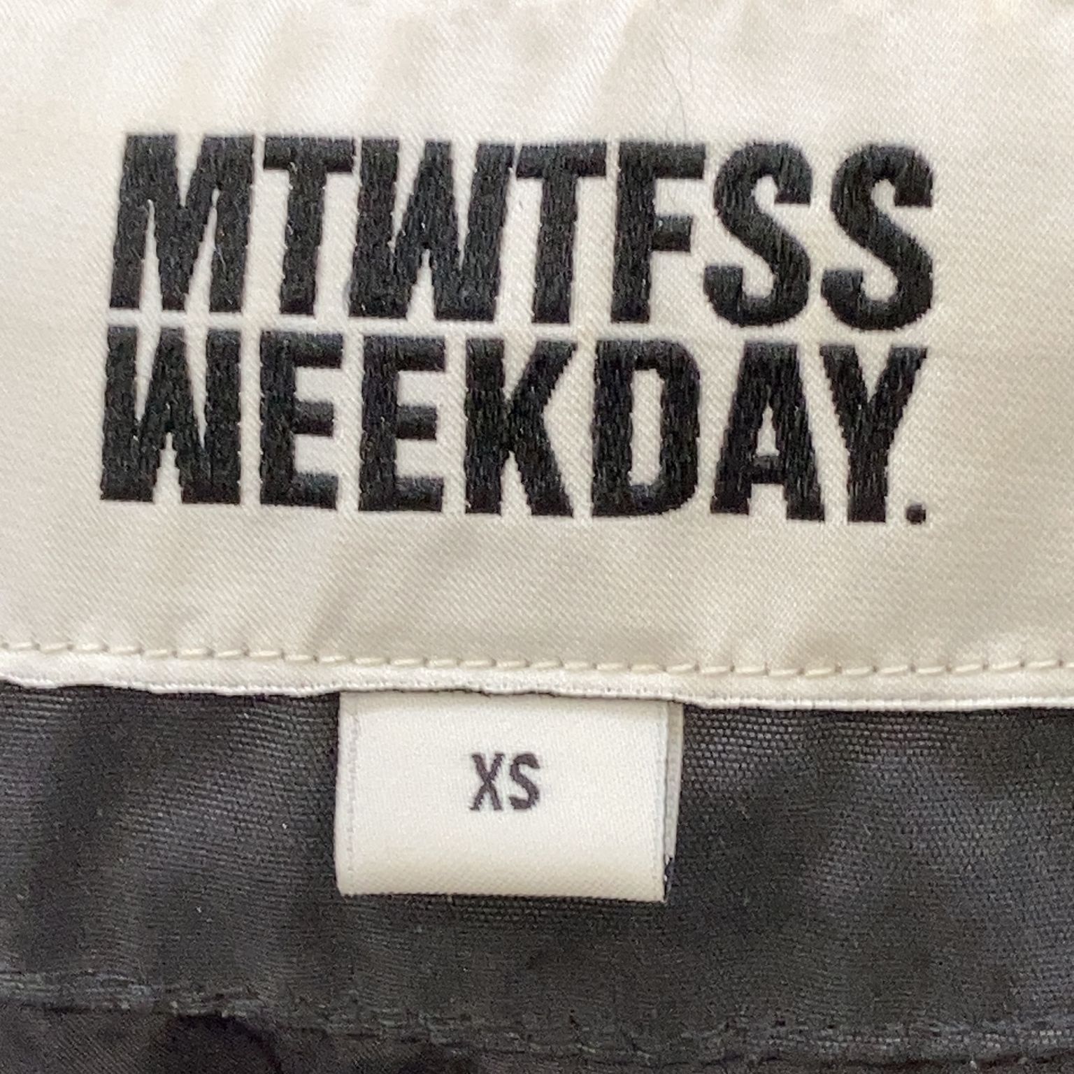 Mtwtfss Weekday