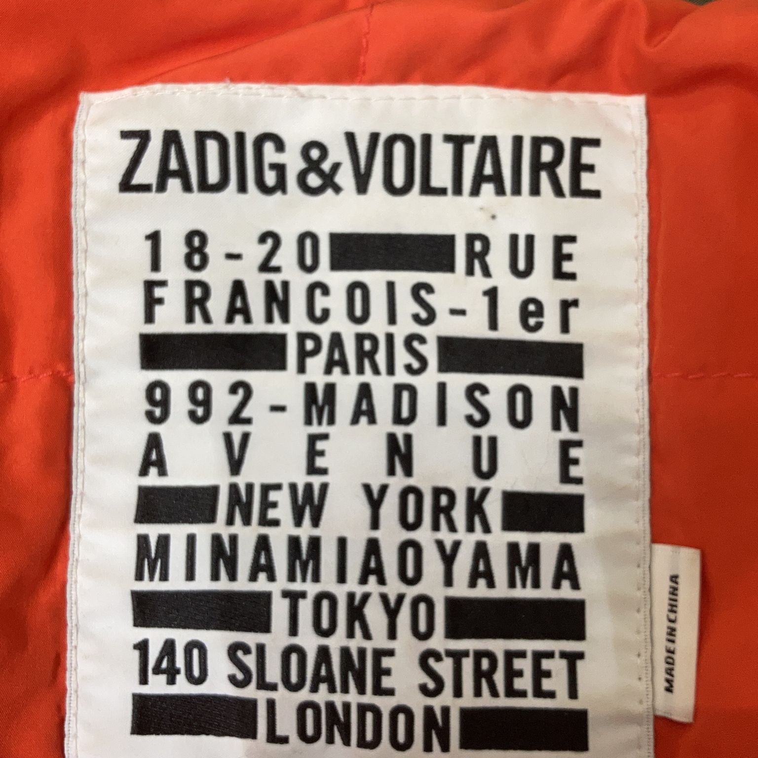 Zadig  Voltaire