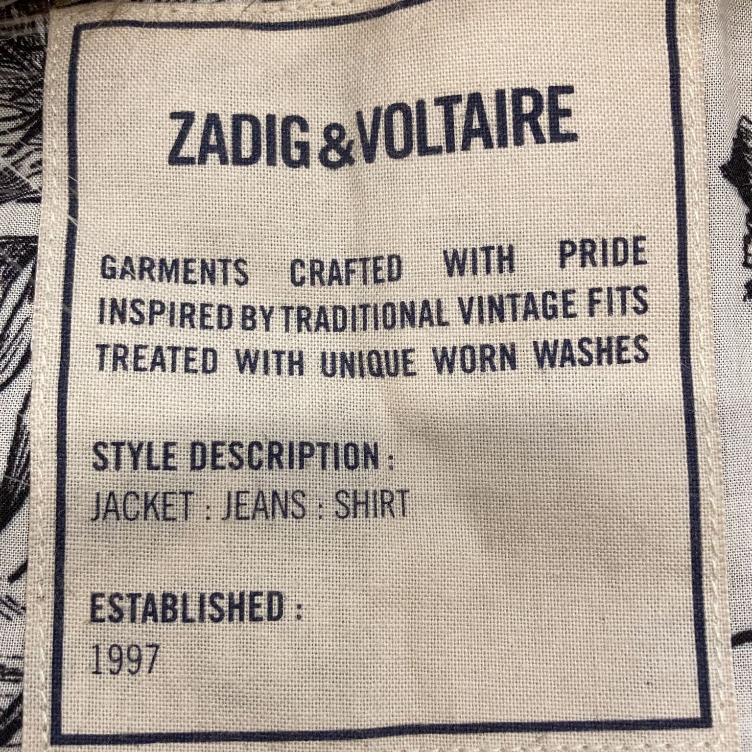 Zadig  Voltaire