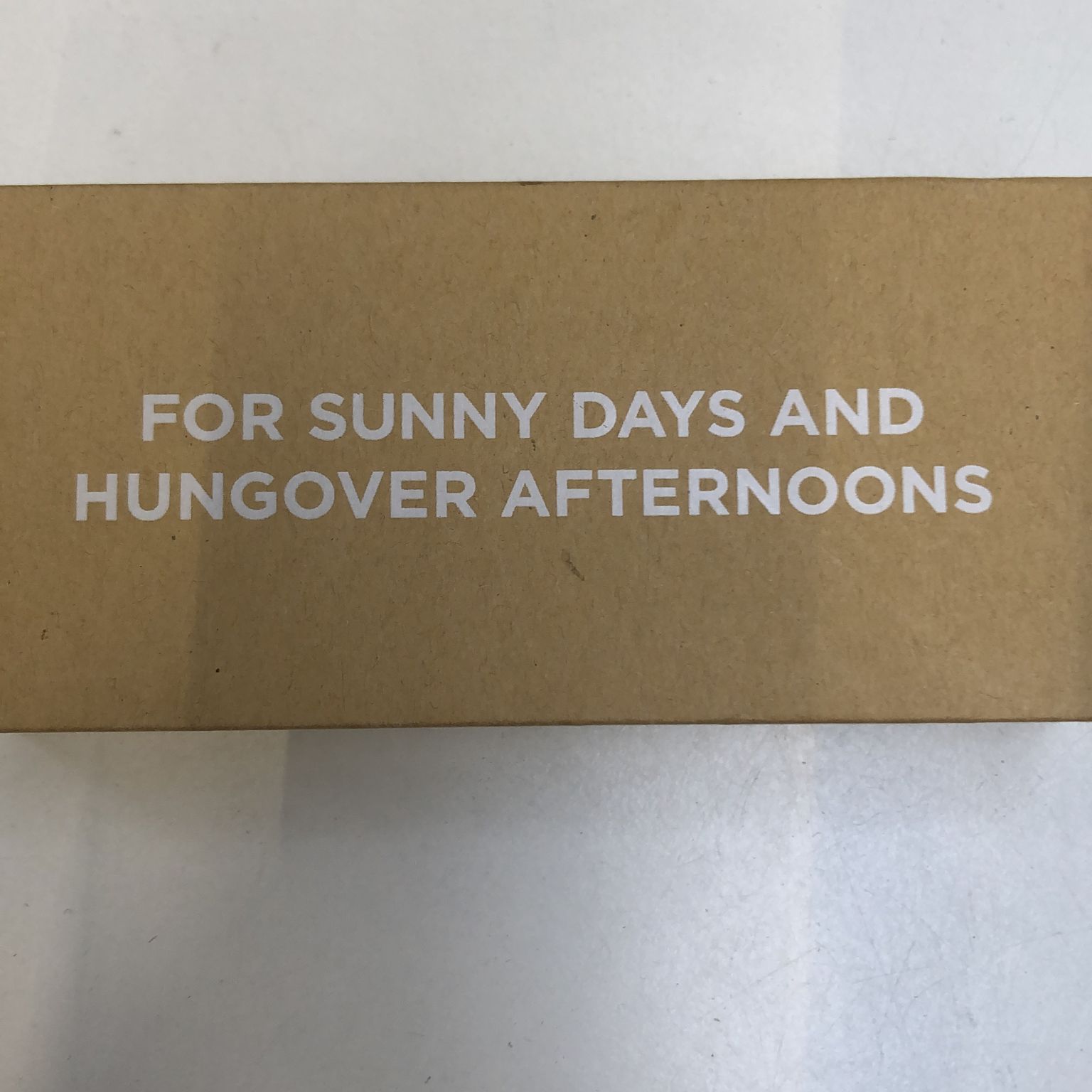 For Sunny Days And Hungover Afternoons