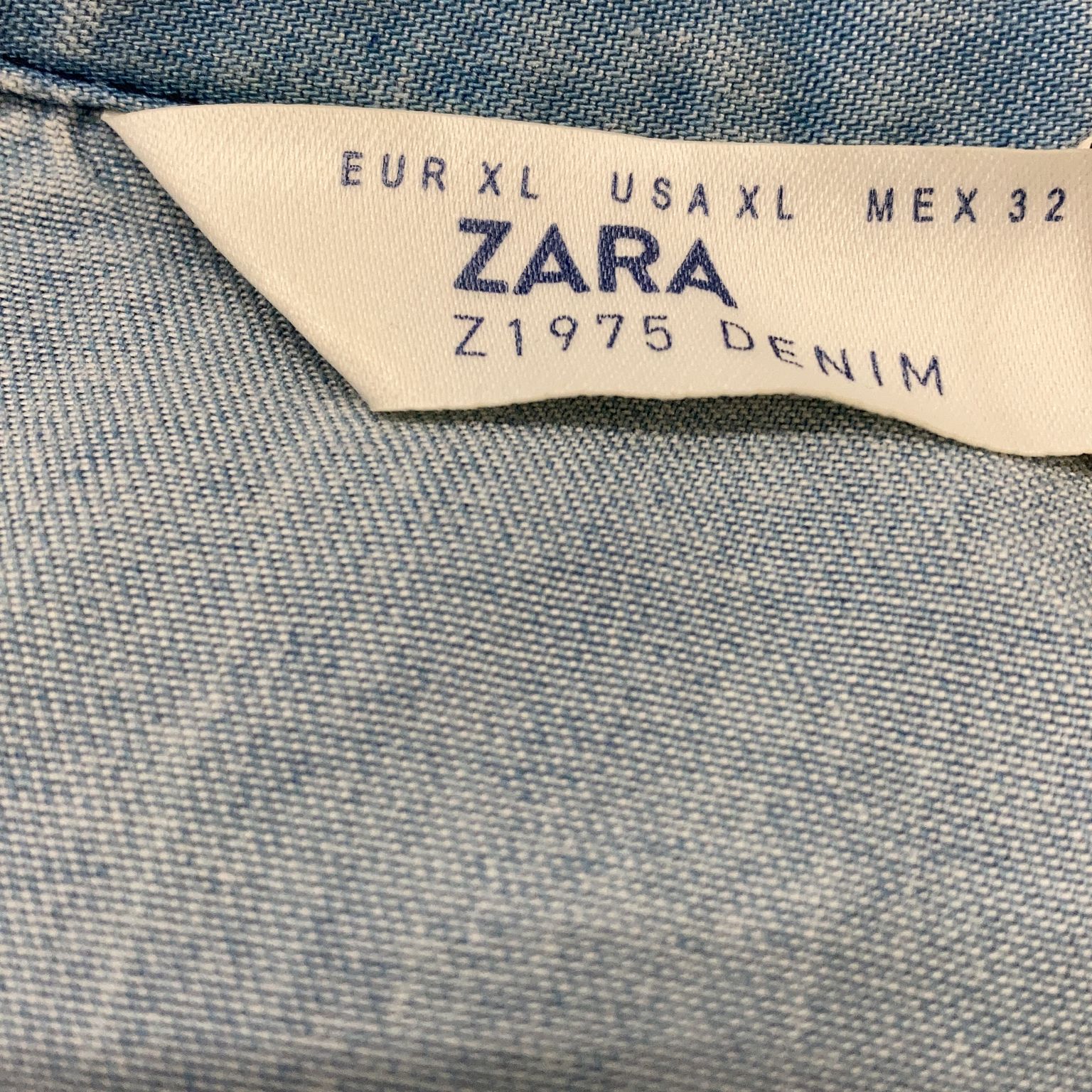 Zara Z1975 Denim