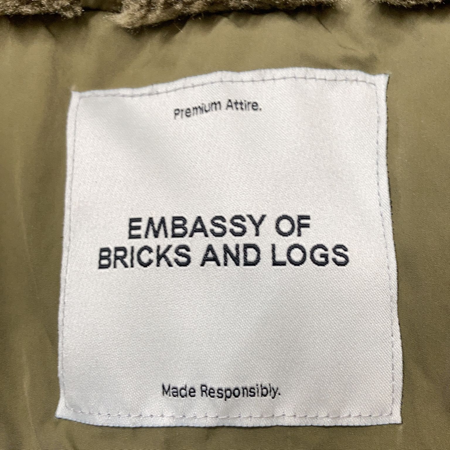 Embassy of Bricks and Logs