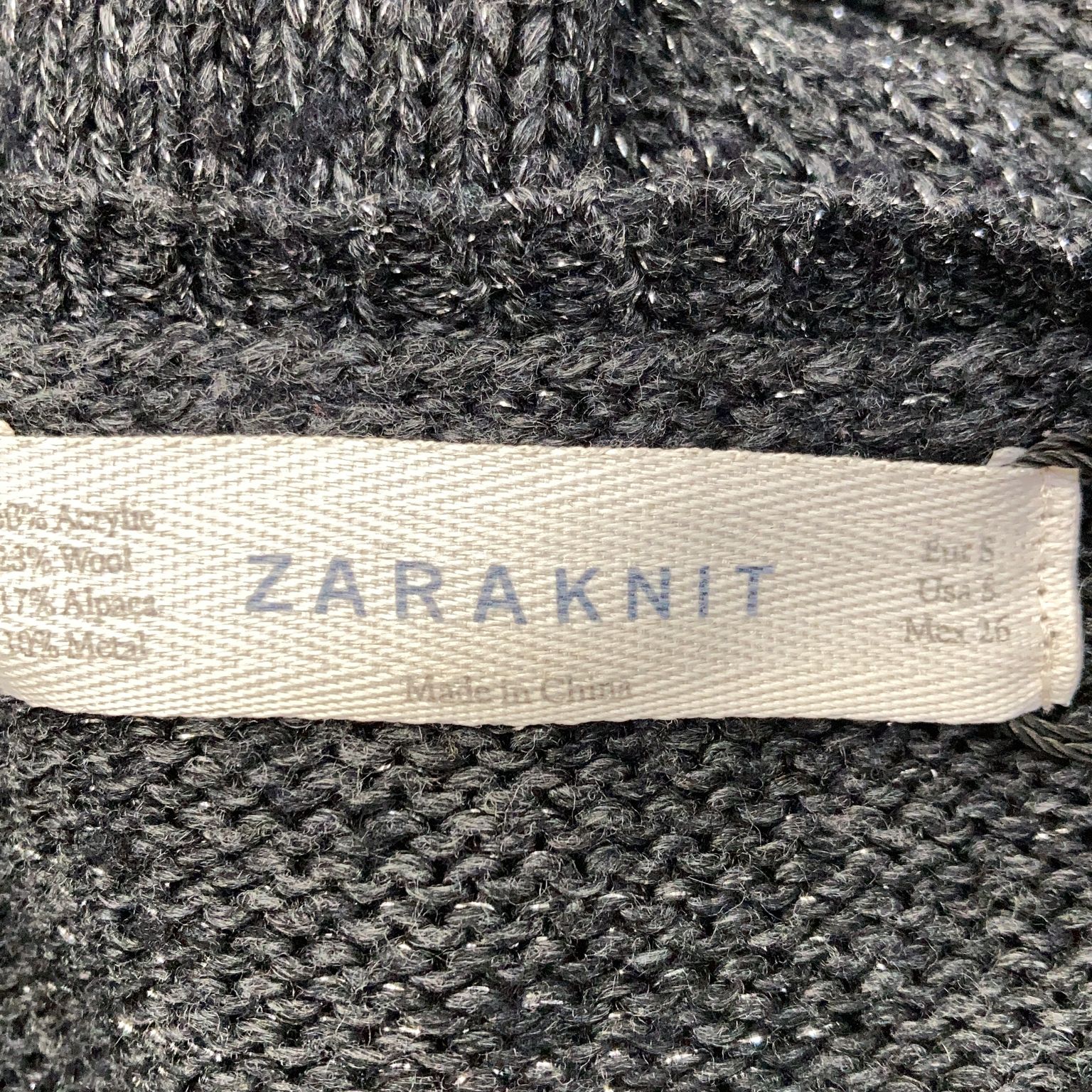 Zara Knit