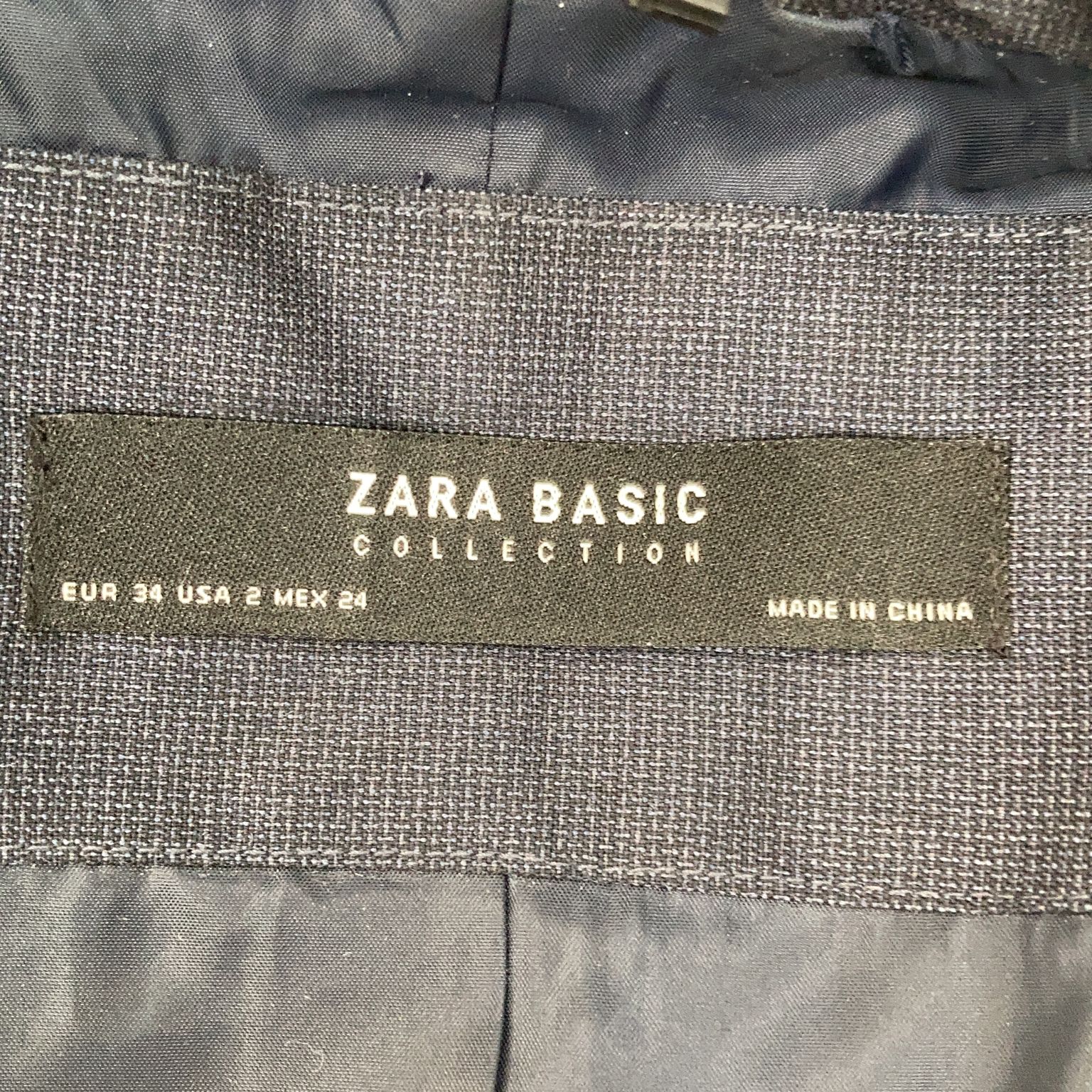 Zara Basic Collection