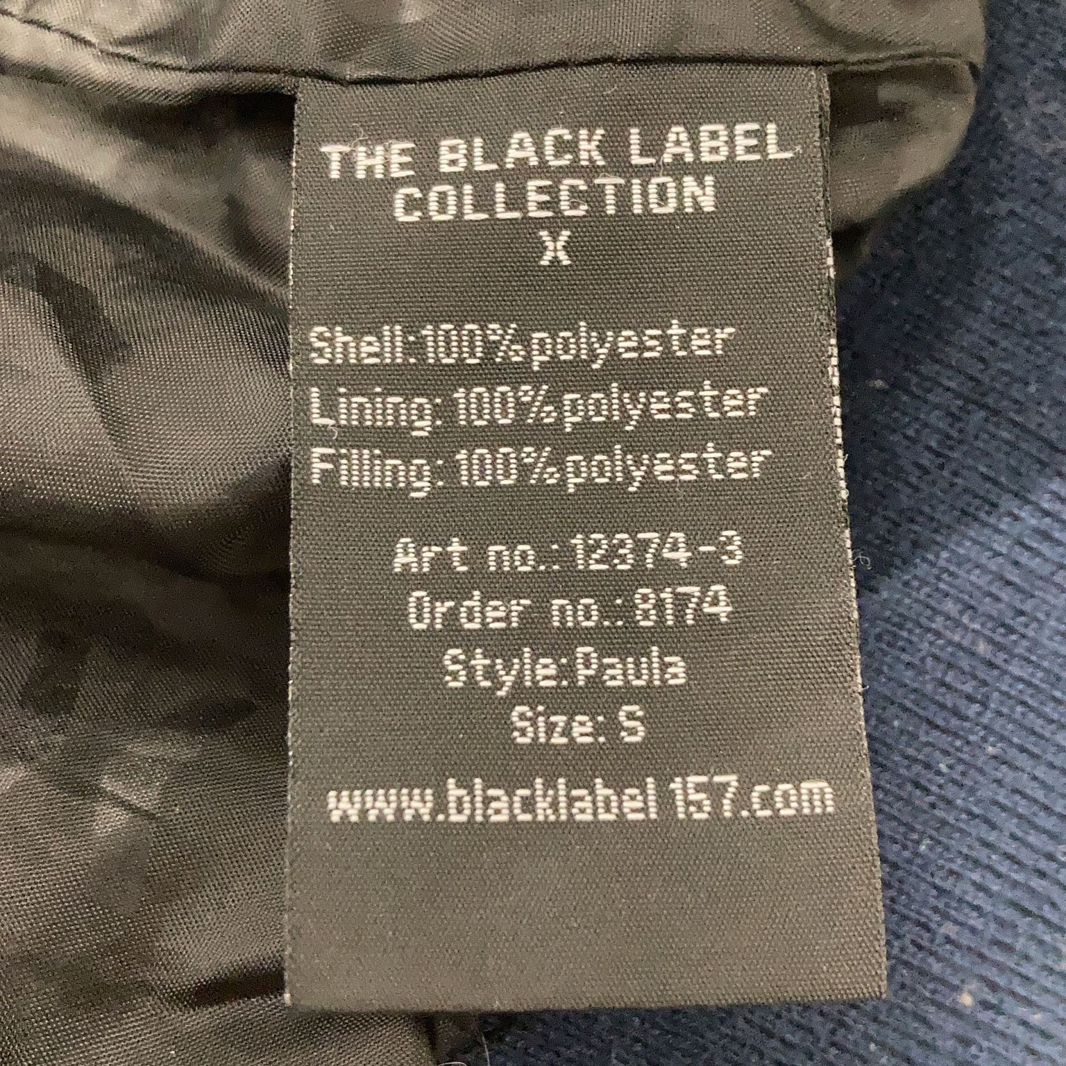 The Black Label Collection Lager 157