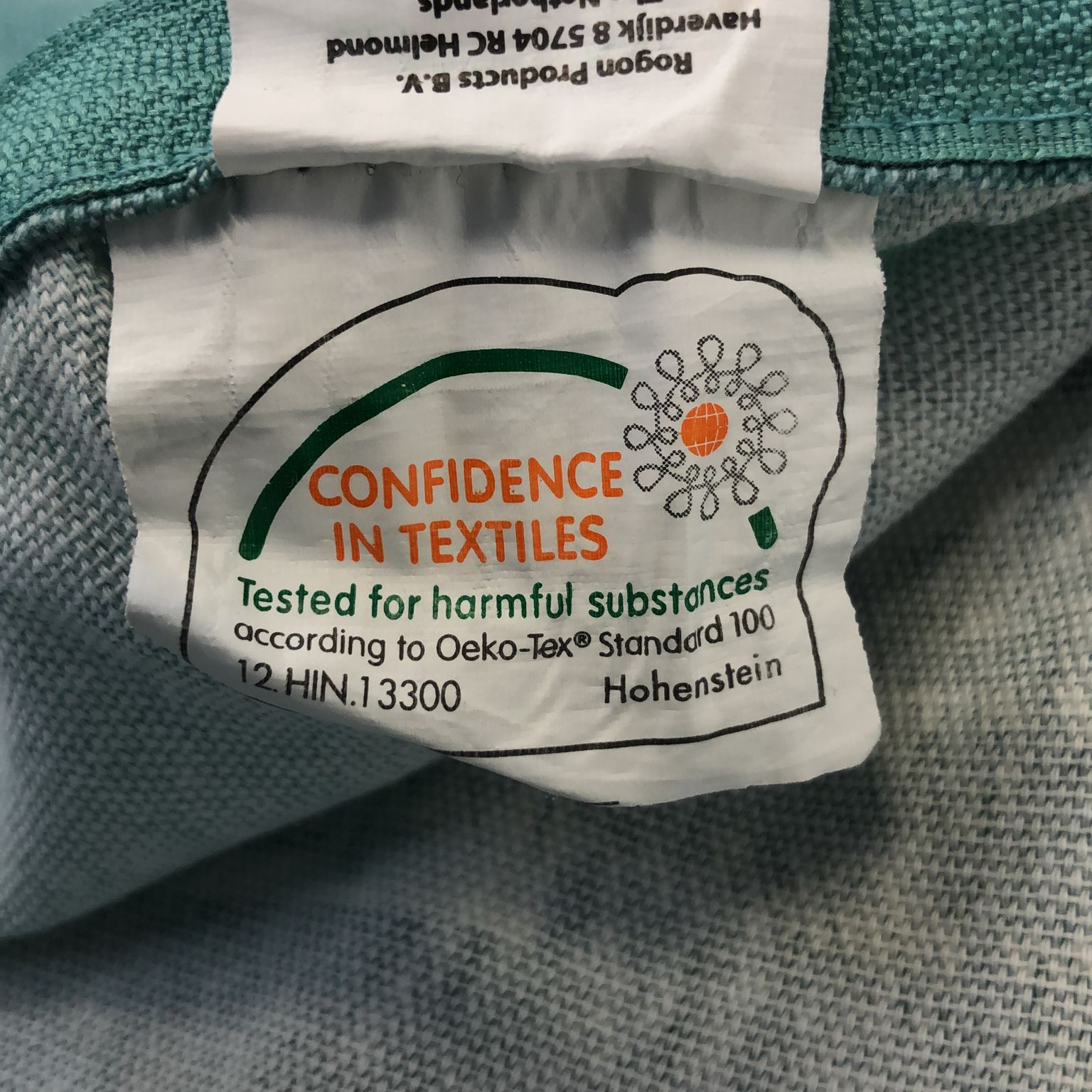 Confidence in Textiles