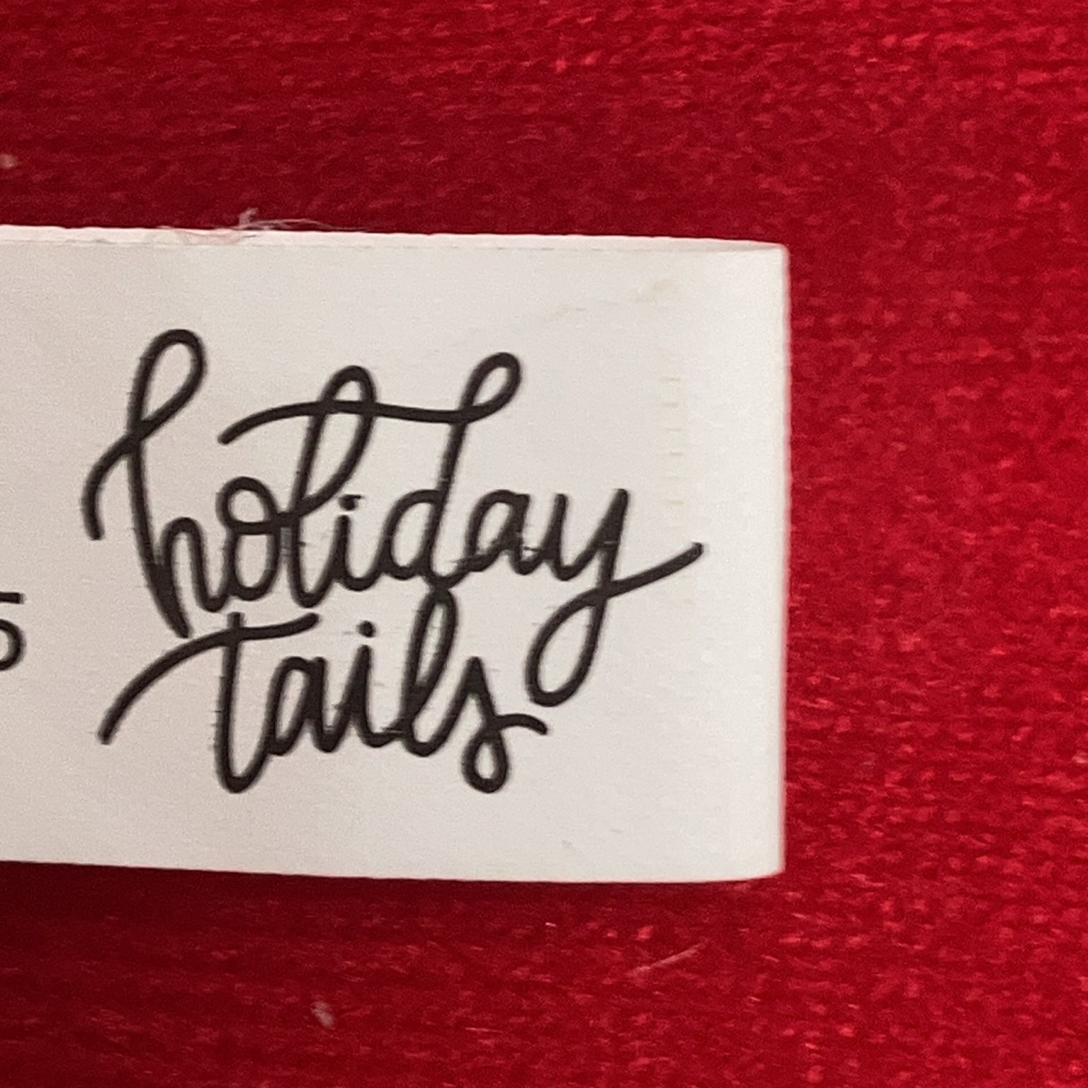 Holiday Tails