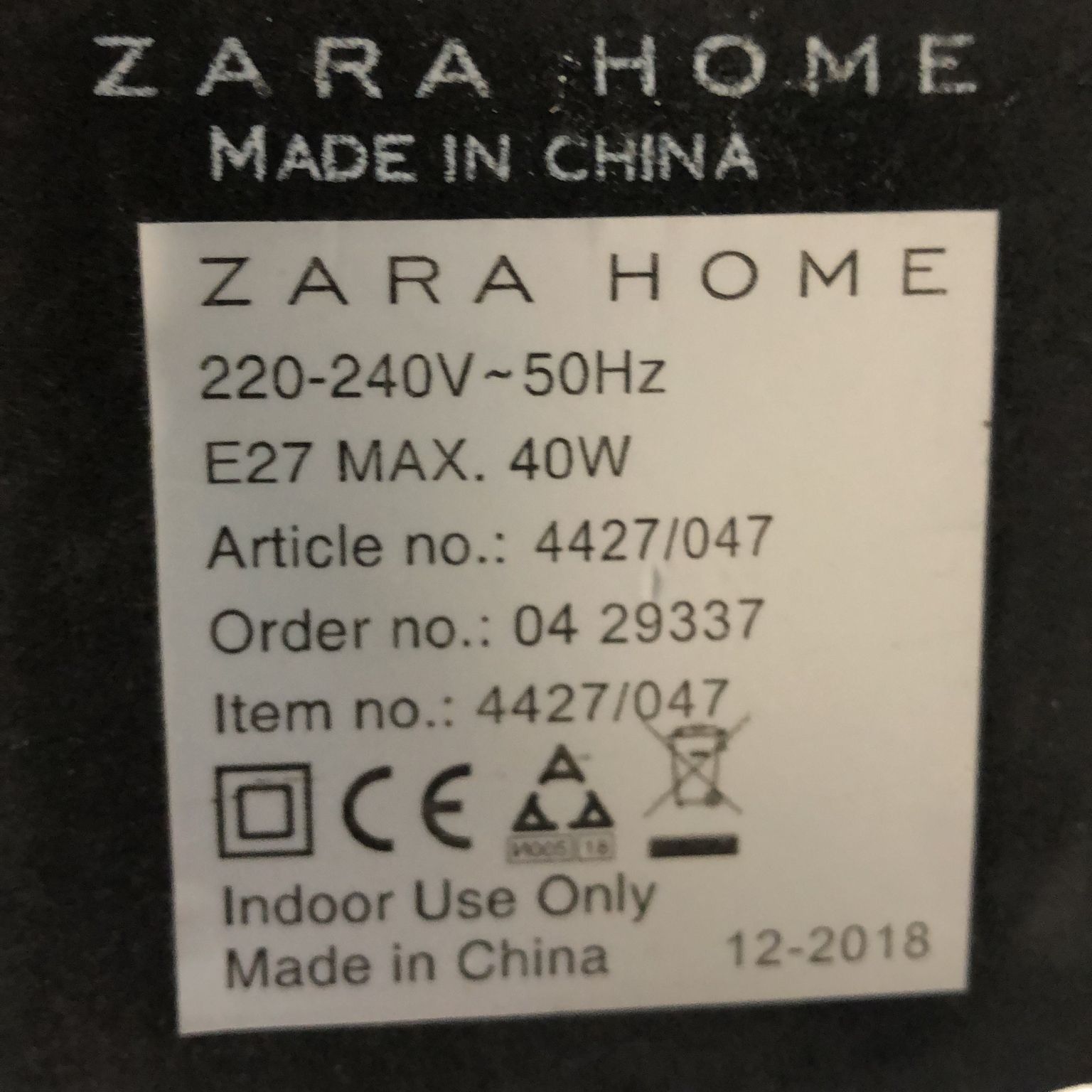 Zara Home