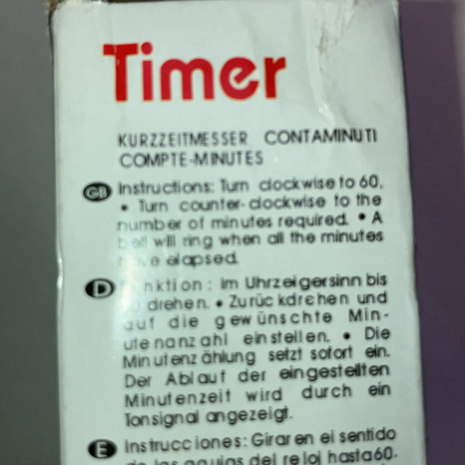 Timer