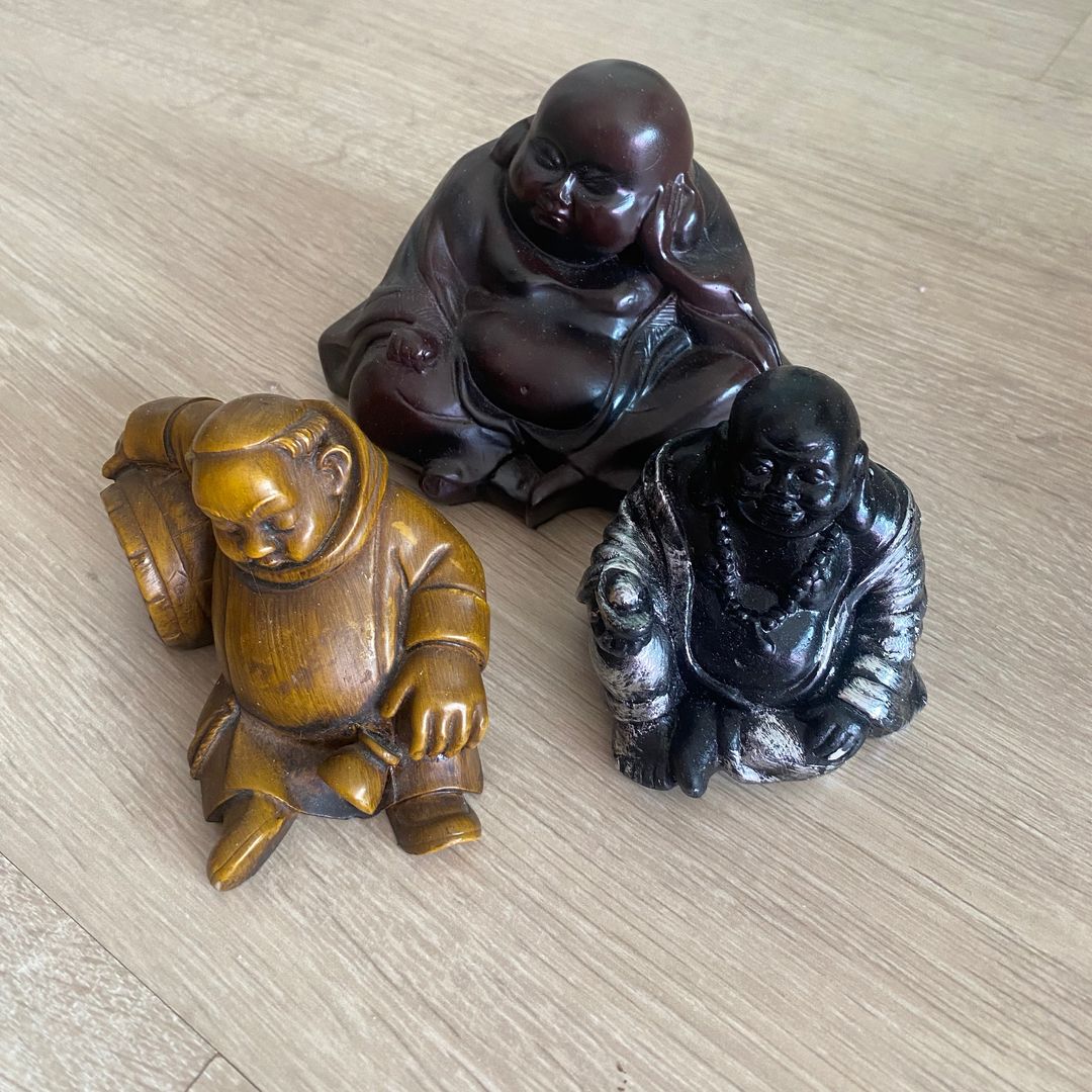 3 stk Buddha Decor