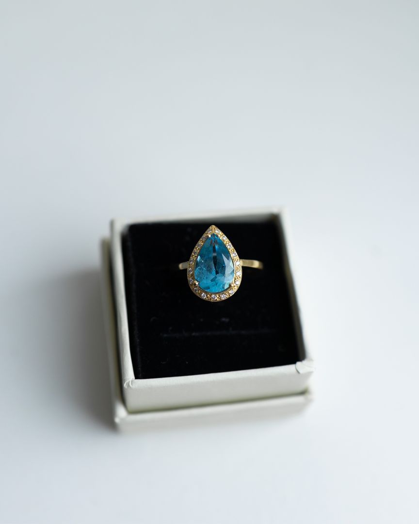 Ring i 18 K gull