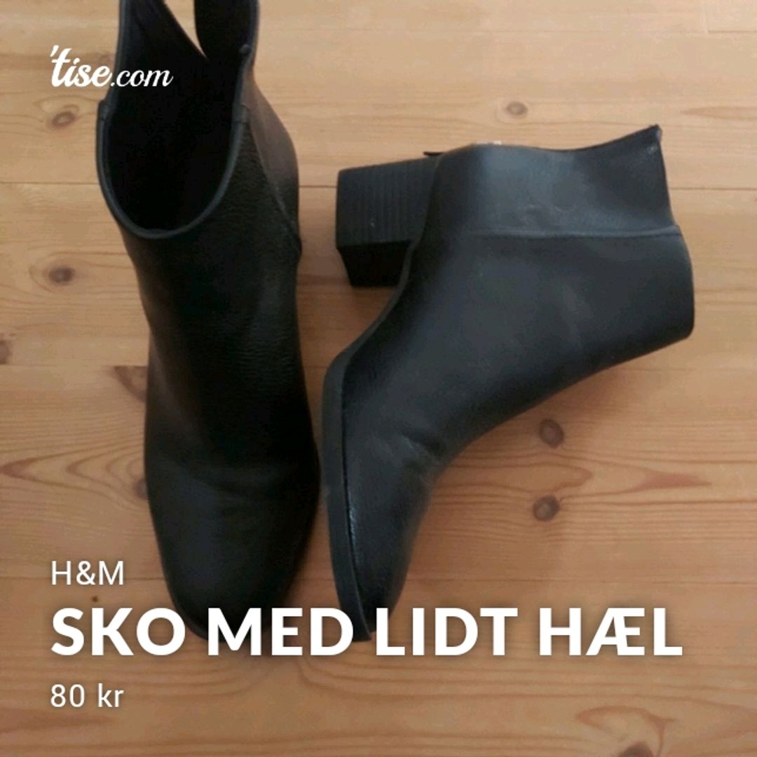 Sko Med Lidt Hæl