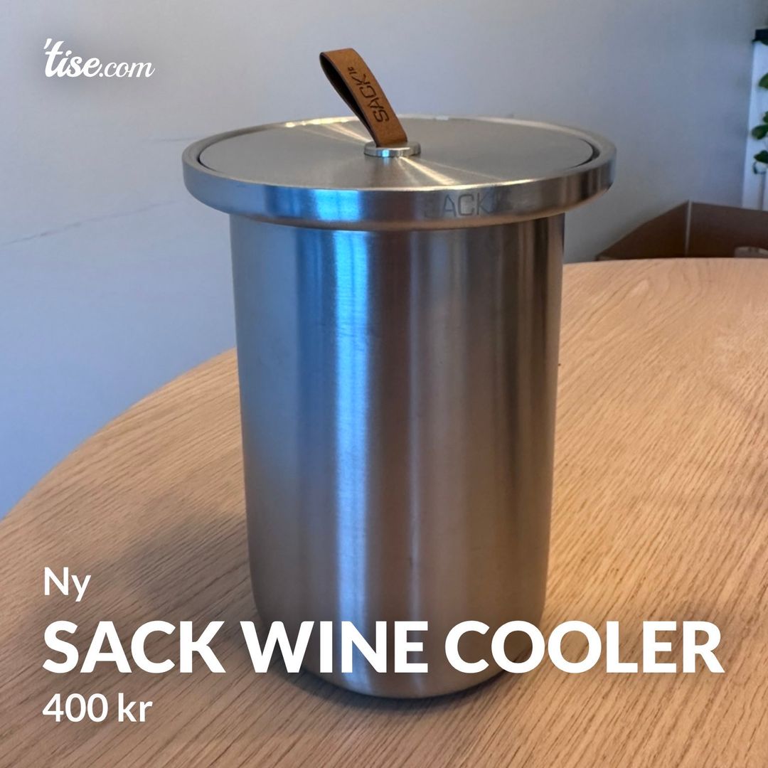 Sack wine cooler