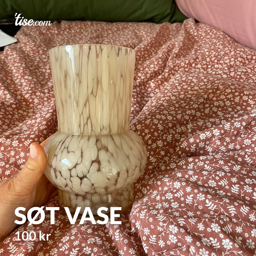 Søt vase