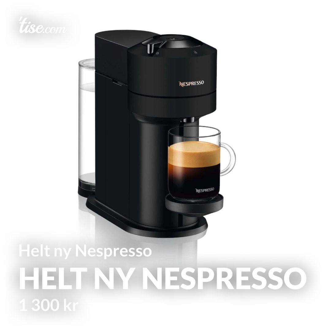 Helt ny Nespresso