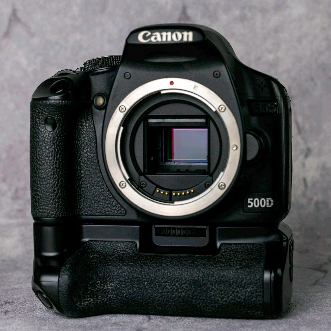 Canon 500D med Grip