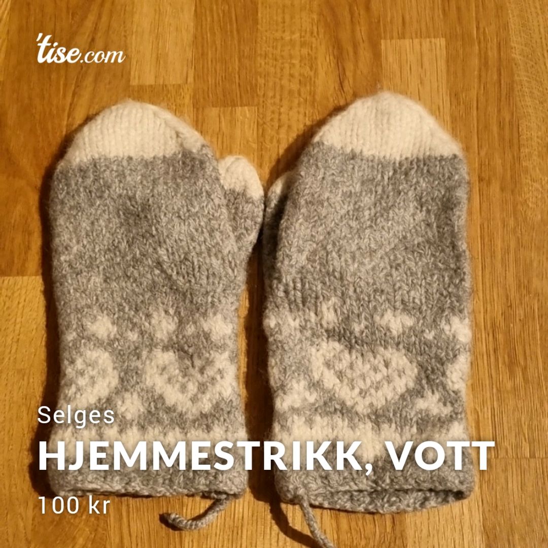 Hjemmestrikk, Vott