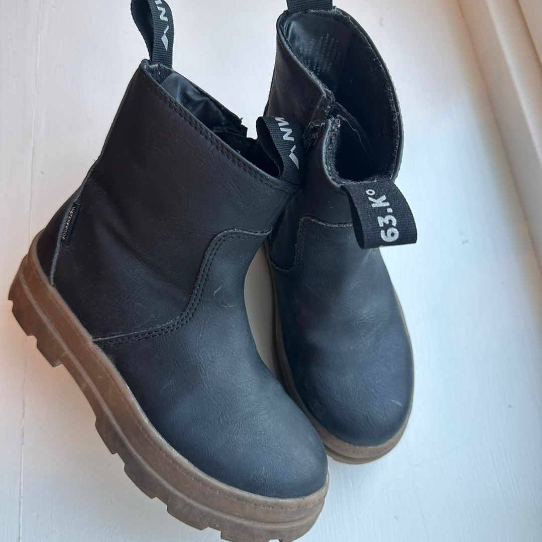 Marinblå boots