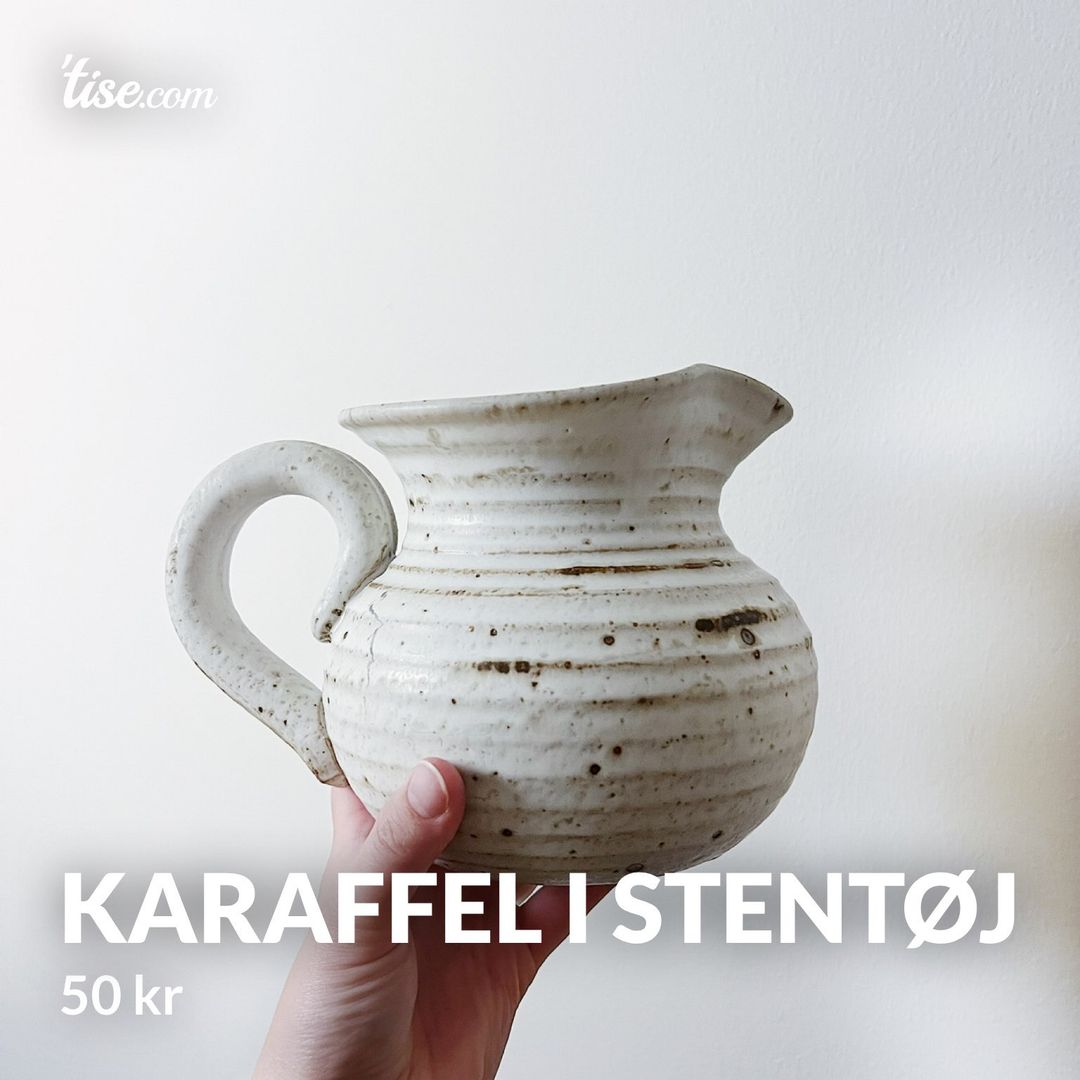 Karaffel i stentøj