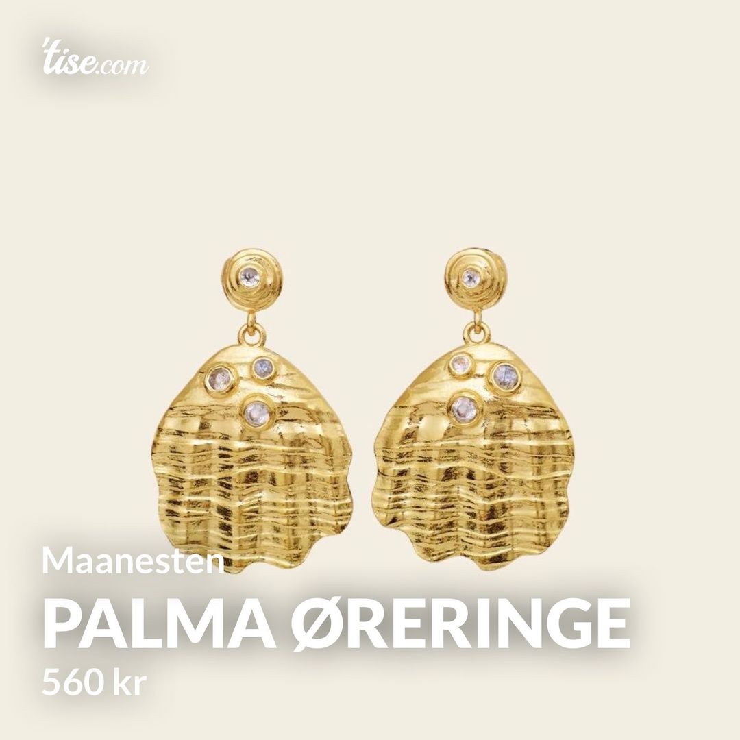 Palma øreringe