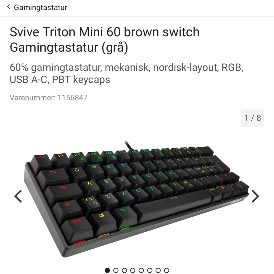 Gaming tastatur