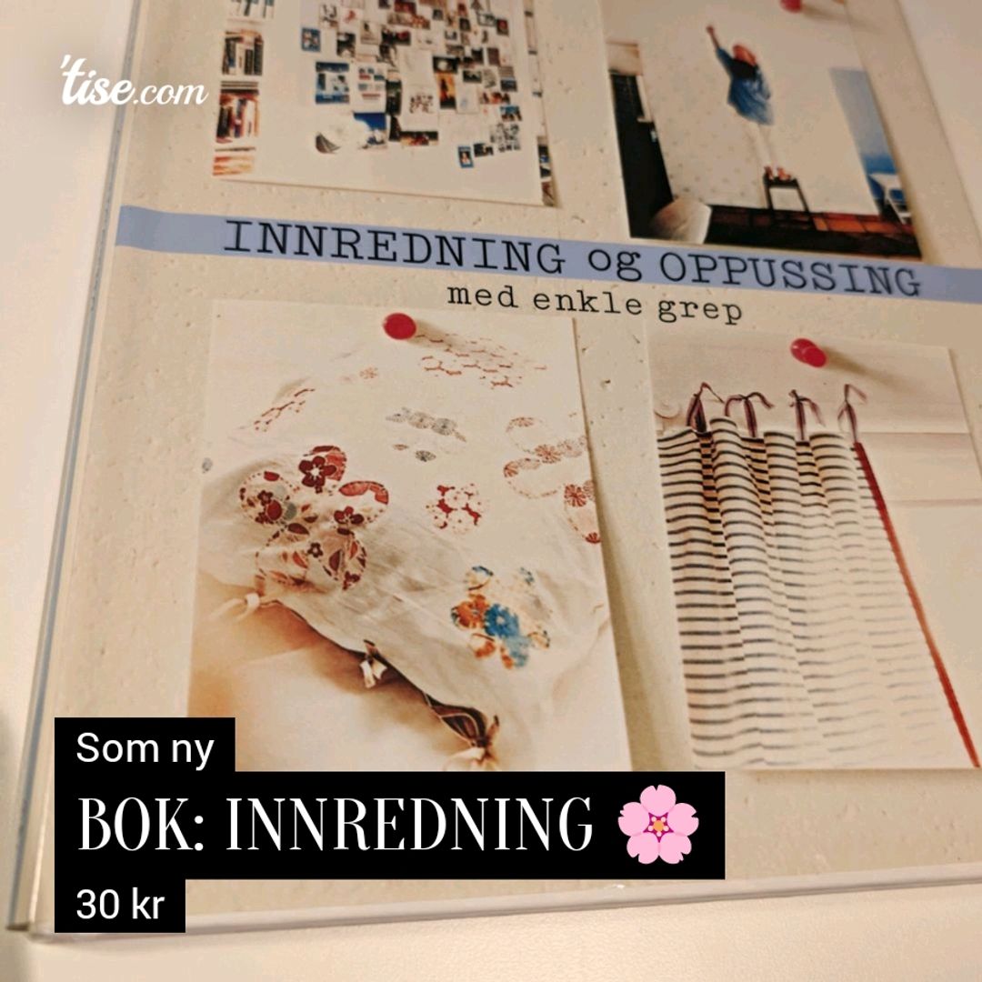 Bok: Innredning 🌸