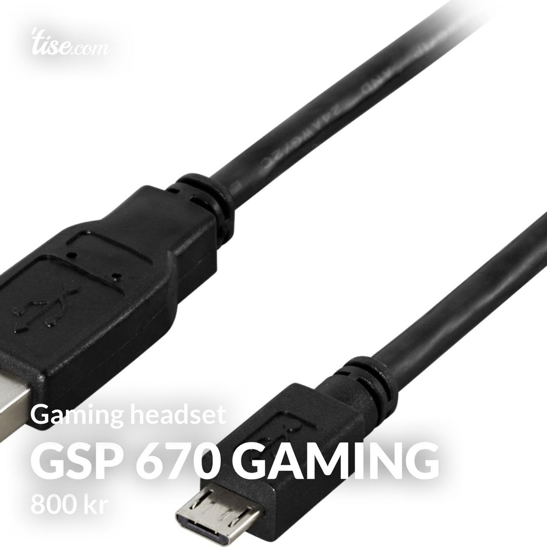 Gsp 670 gaming