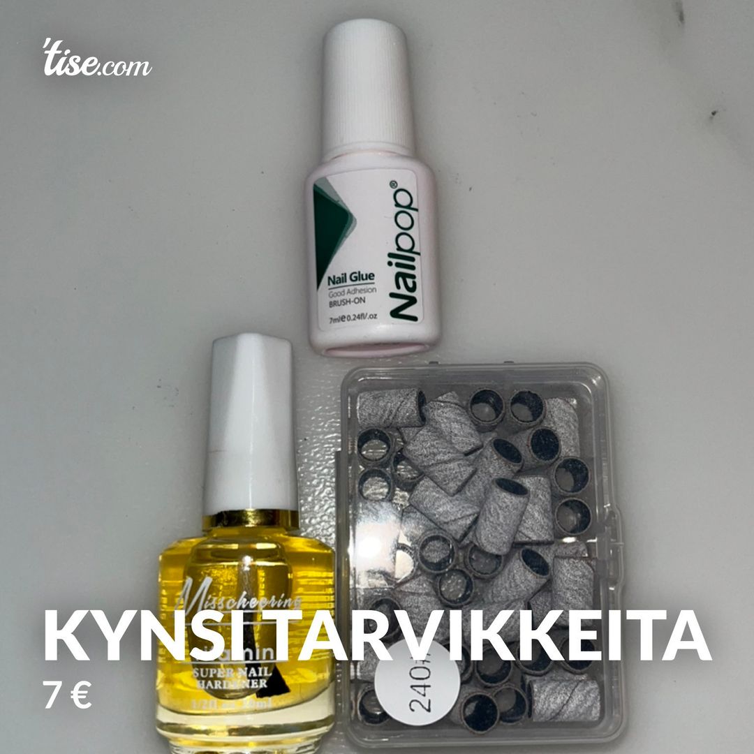 kynsi tarvikkeita