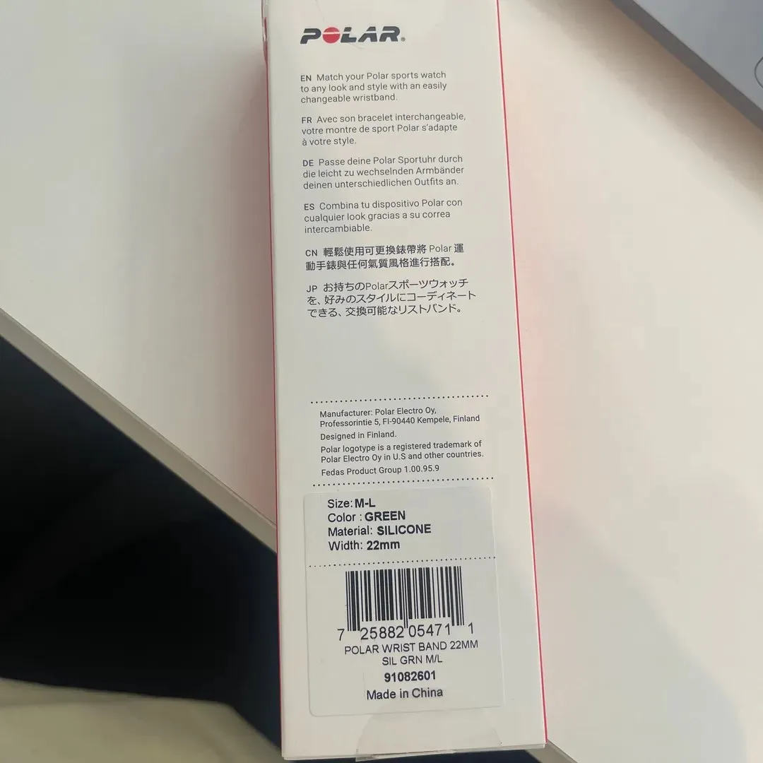 Polar wristband