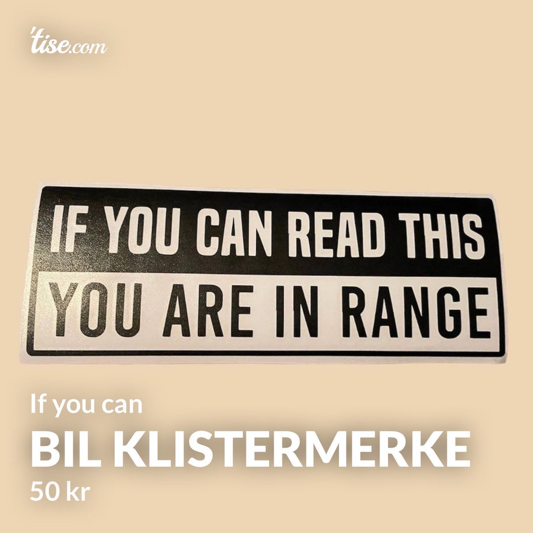 Bil Klistermerke