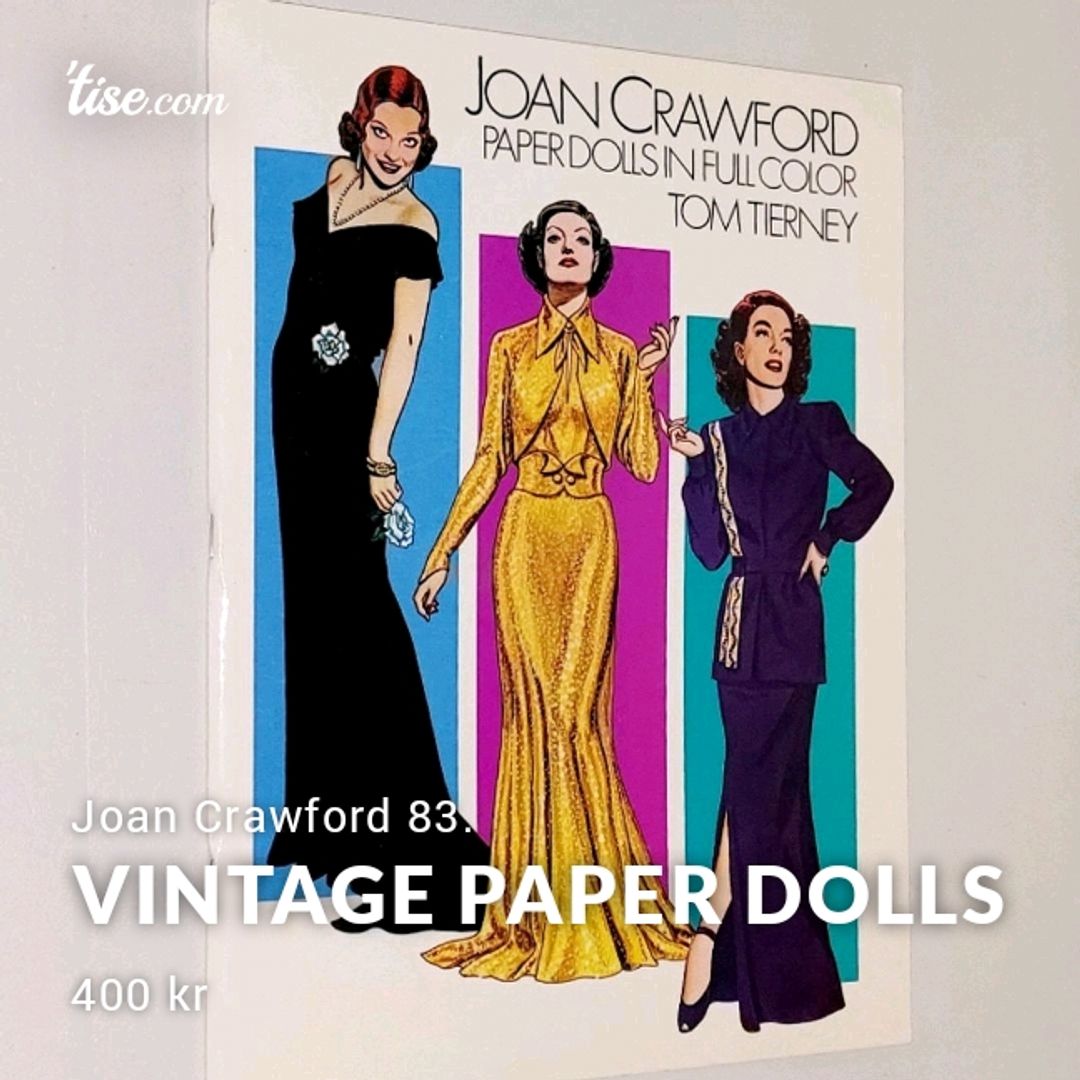 Vintage Paper Dolls