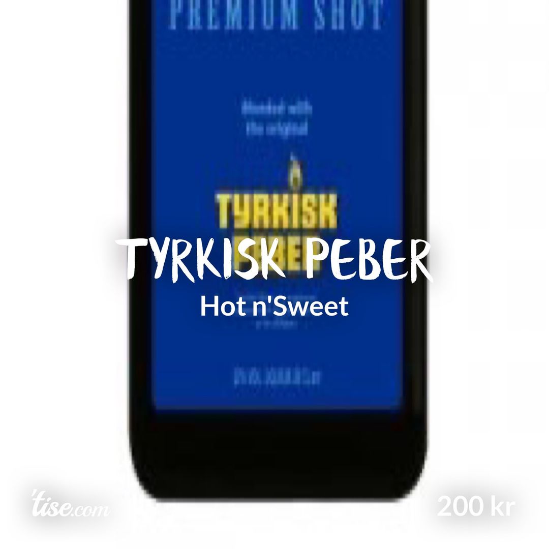 Tyrkisk Peber