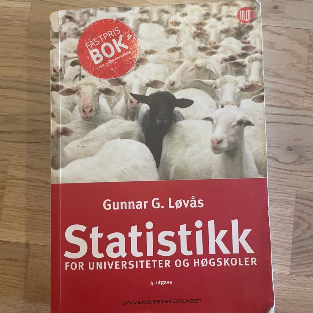 Statestikk lærebok