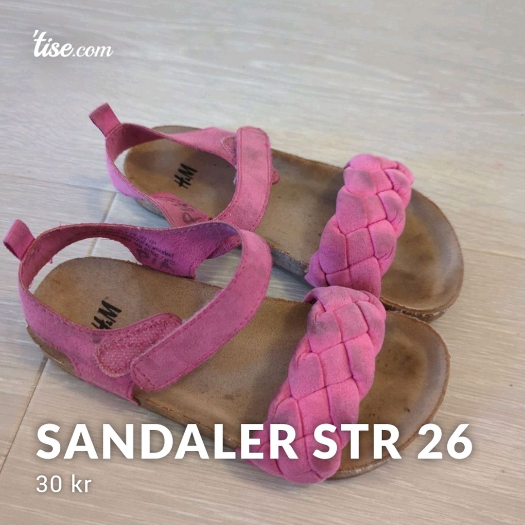 Sandaler str 26