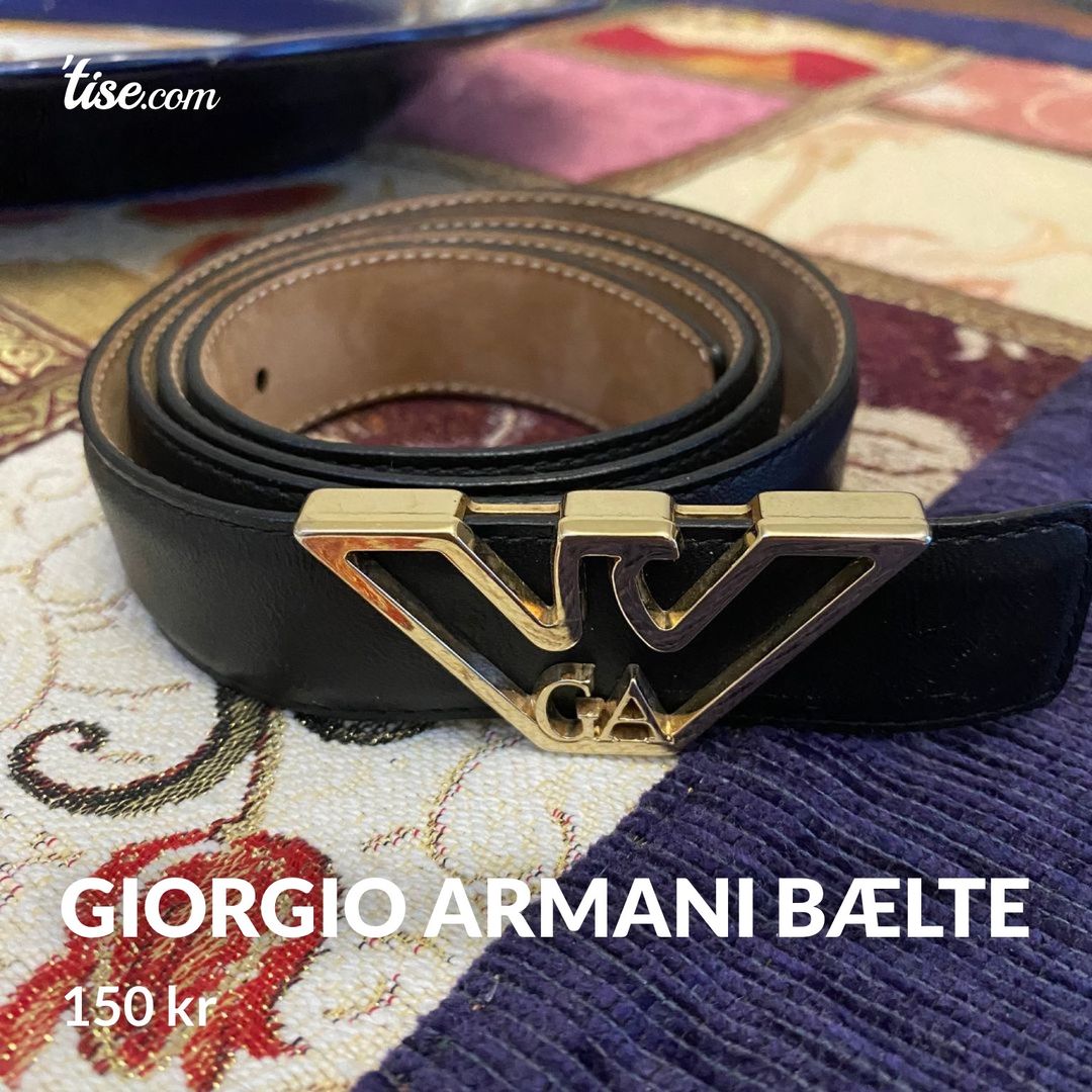 Giorgio Armani bælte