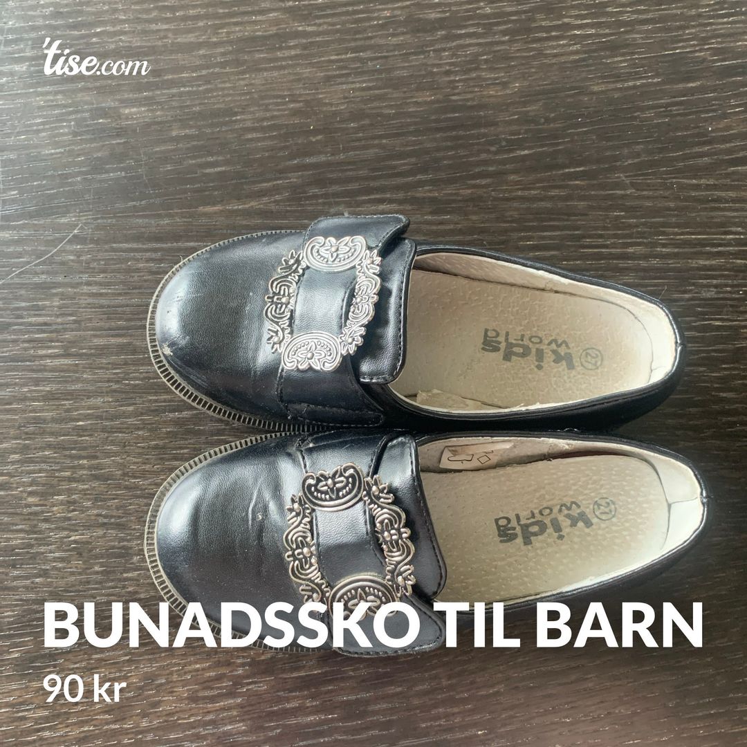 Bunadssko til barn