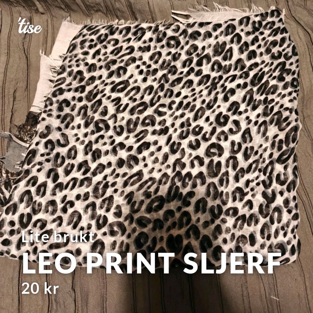 Leo Print Sljerf