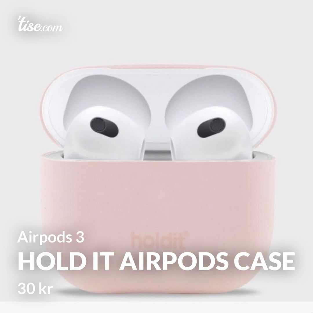 Hold it airpods case