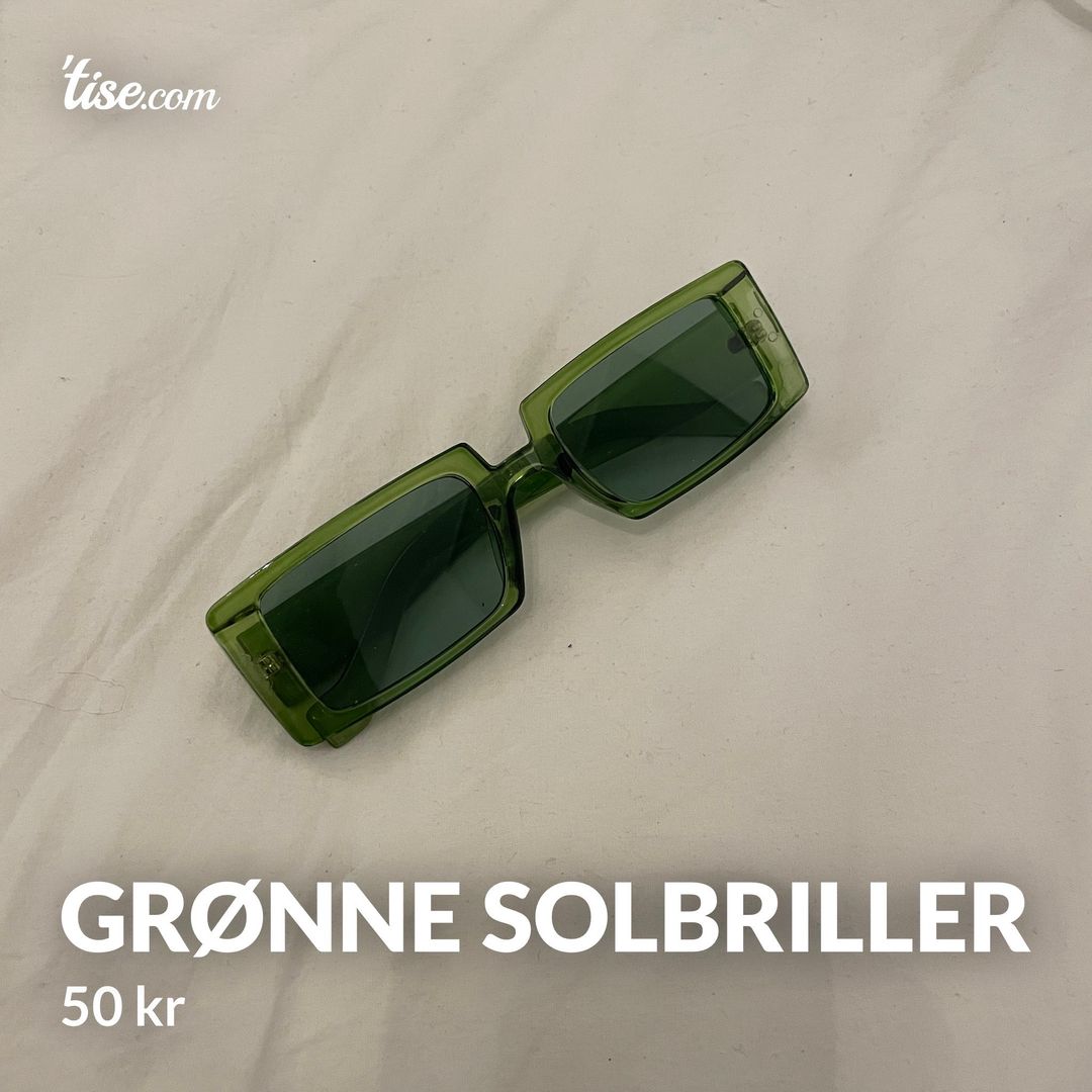 Grønne solbriller