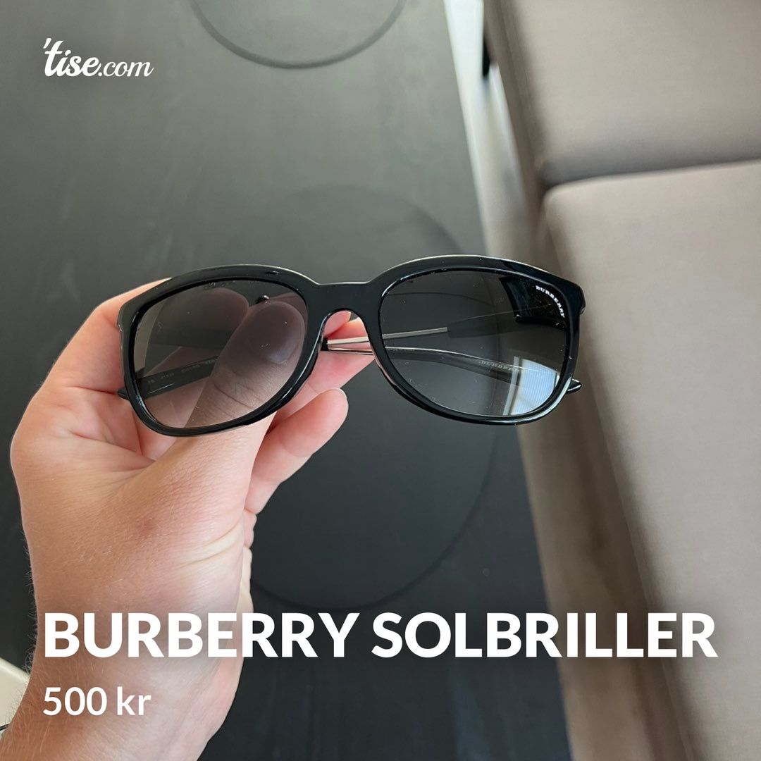 Burberry solbriller