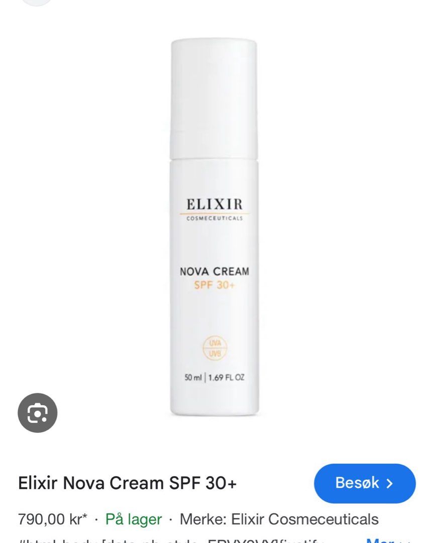 Nova cream elixir