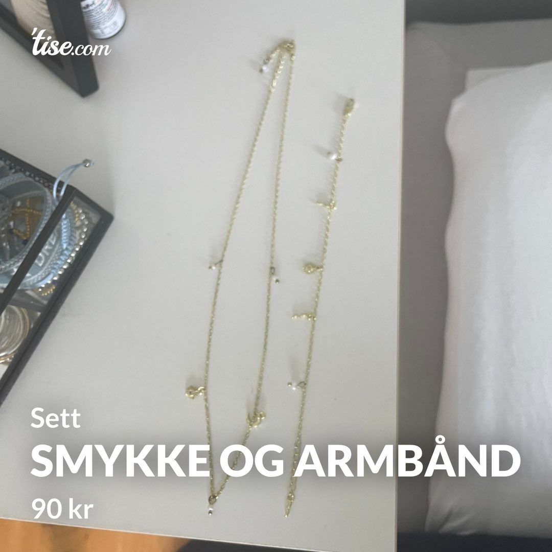 Smykke og armbånd