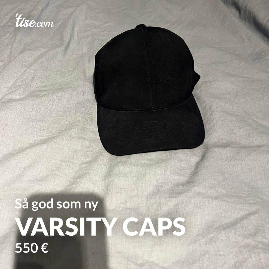 Varsity caps